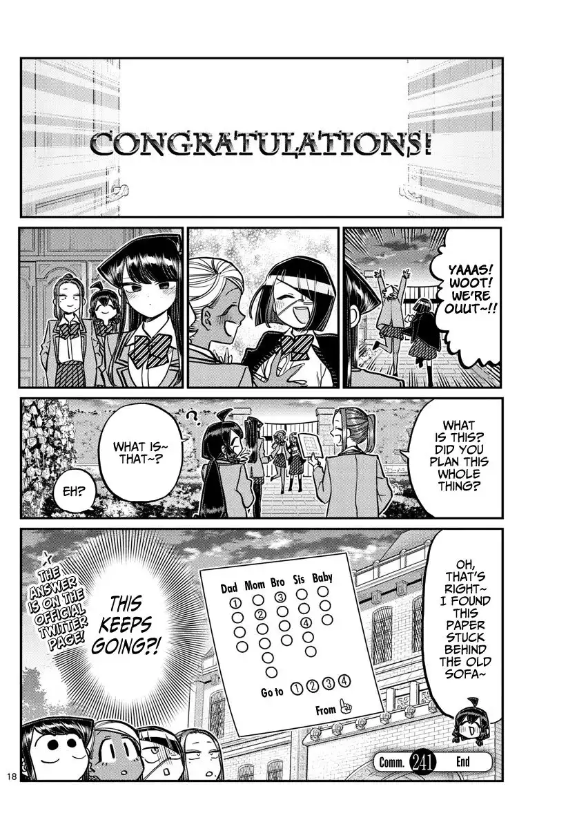 Komi-san wa Komyushou Desu Chapter 241 21